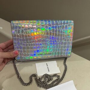 Marc Jacobs iridescent chain wallet, Crossbody